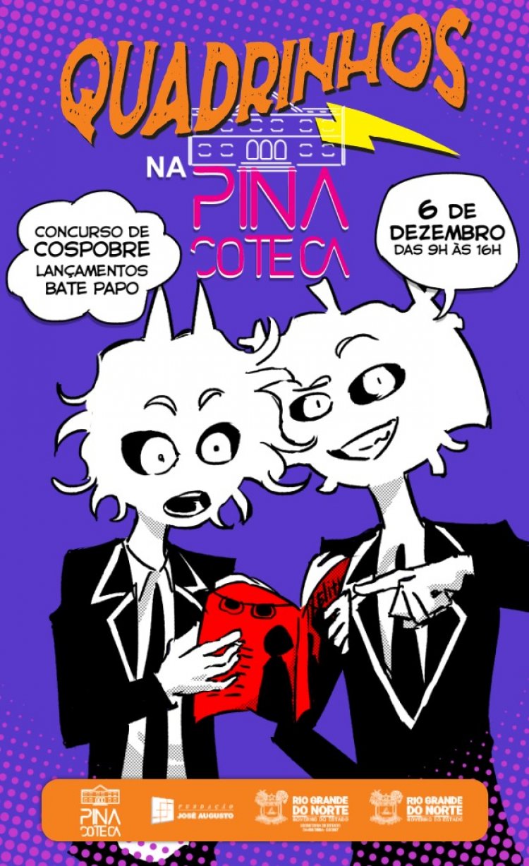 Pinacoteca se transforma mais uma vez em Palco de Cultura Pop com Feira de Quadrinhos, lançamentos exclusivos e Concurso Cospobre (cosplay)