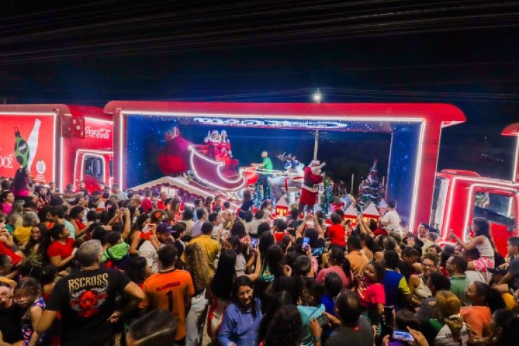 A magia do Natal chega a Mossoró, Natal, Macaíba e Parnamirim com a Caravana da Solar Coca-Cola