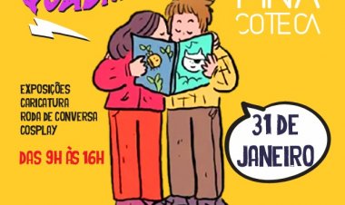 PRIMEIRA FEIRA DE QUADRINHOS DA PINACOTECA EM 202