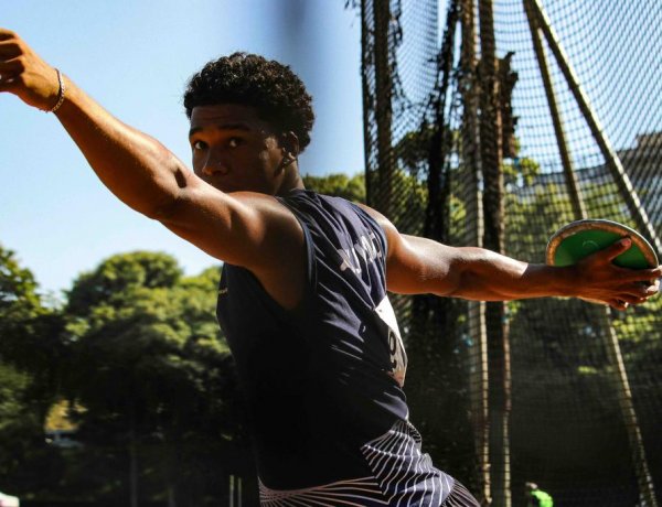 Arremesso do peso masculino dá show no II Circuito Paulista Open de Atletismo