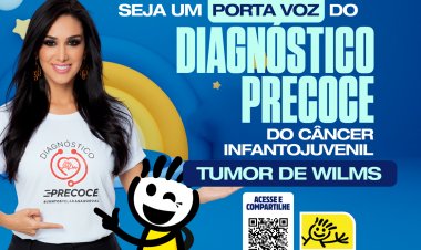 Casa Durval Paiva alerta para os sinais e sintomas do Tumor de Wilms e conta com Marina Elali como porta-voz da campanha de agosto