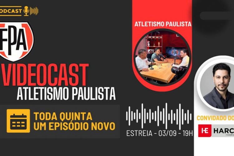 Podcast Atletismo Paulista estreia novo formato de conteúdo com episódio dedicado ao significado das medalhas no esporte