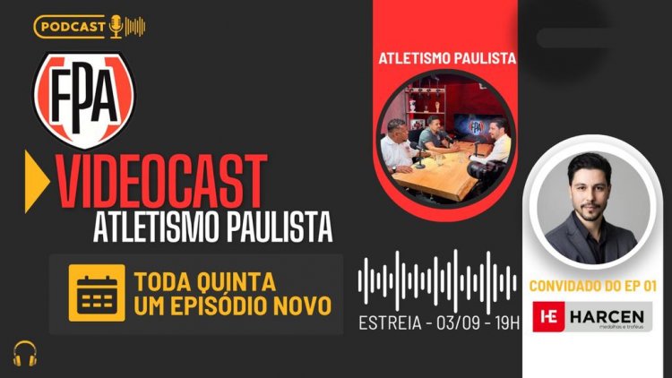 Podcast Atletismo Paulista estreia novo formato de conteúdo com episódio dedicado ao significado das medalhas no esporte